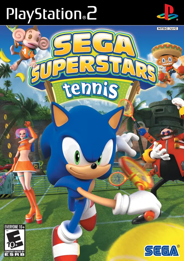 Sega Superstars Tennis box art