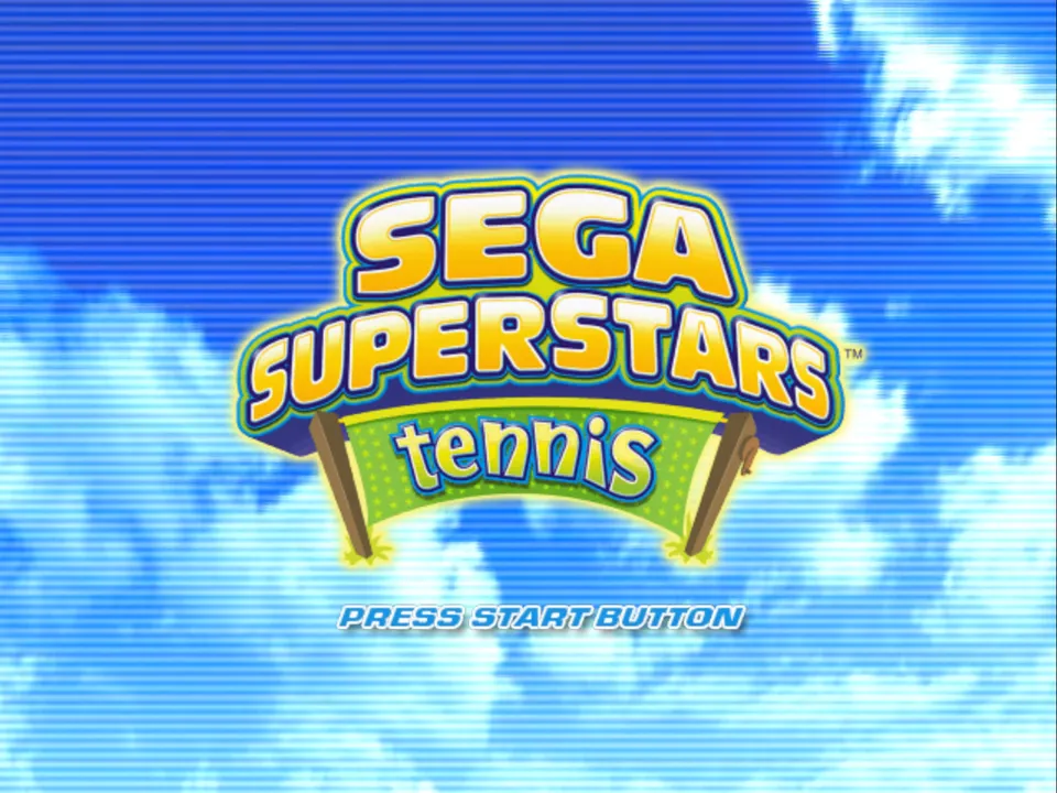 Backdrop artwork for Sega Superstars Tennis