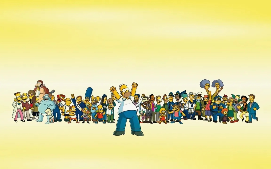 Backdrop artwork for The Simpsons Game