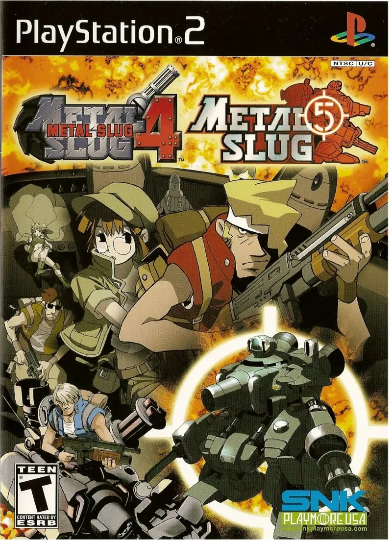 Metal Slug 4 & 5 box art