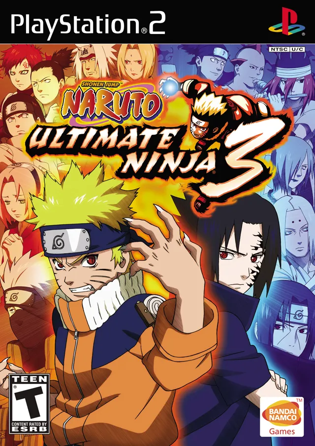 Naruto: Ultimate Ninja 3 box art