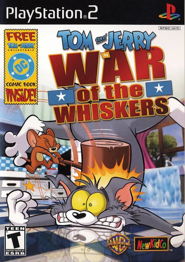 Tom and Jerry in War of the Whiskers box art