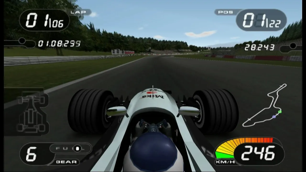 Backdrop artwork for F1 2001