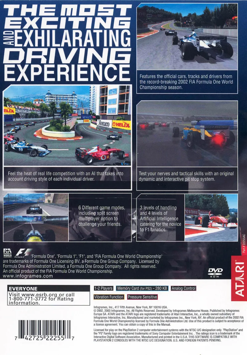 Grand Prix Challenge box back