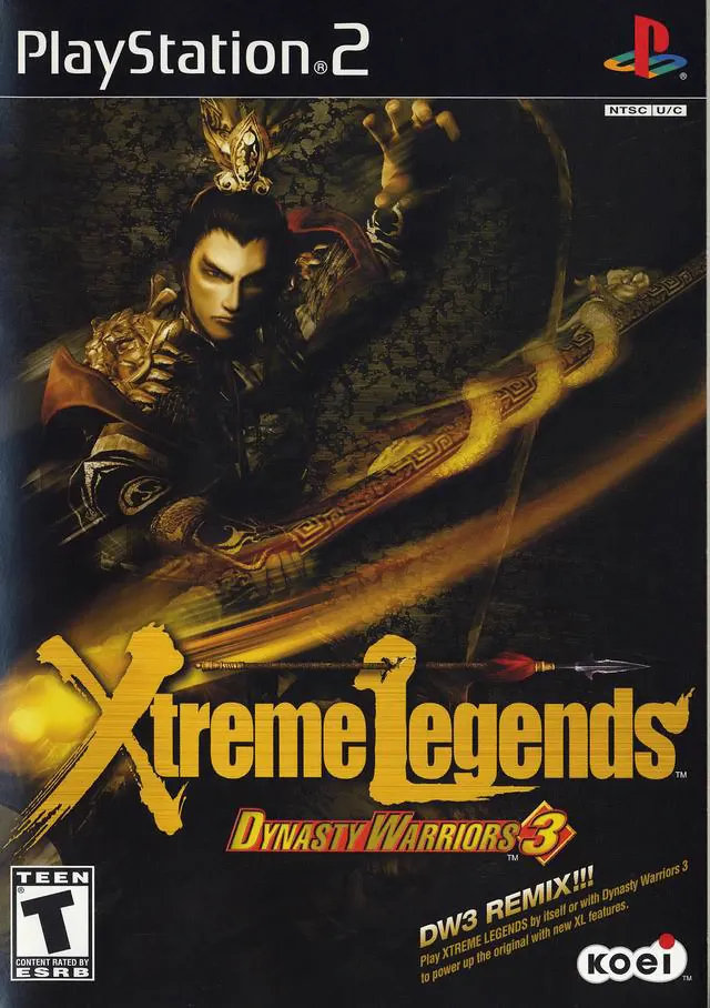 Dynasty Warriors 3: Xtreme Legends box art