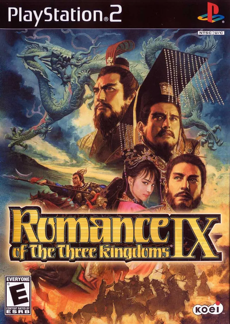 Romance of the Three Kingdoms IX box art