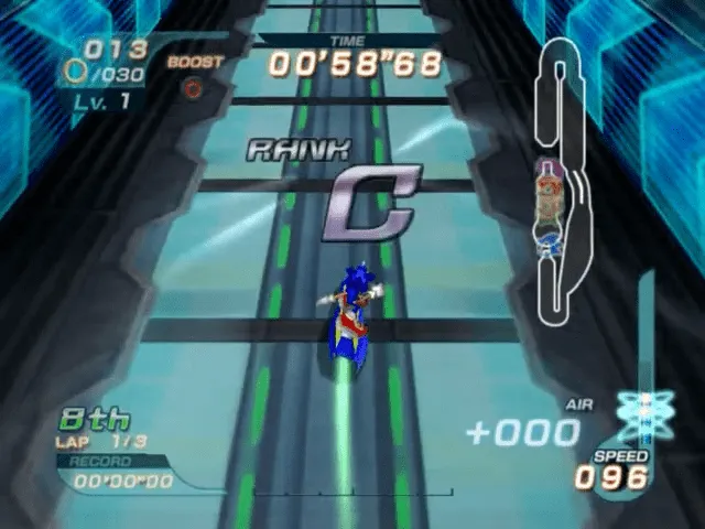 Backdrop artwork for Sonic Riders