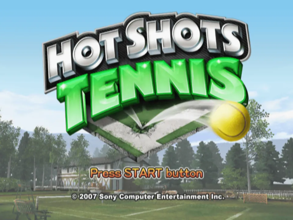 Backdrop artwork for Hot Shots Tennis