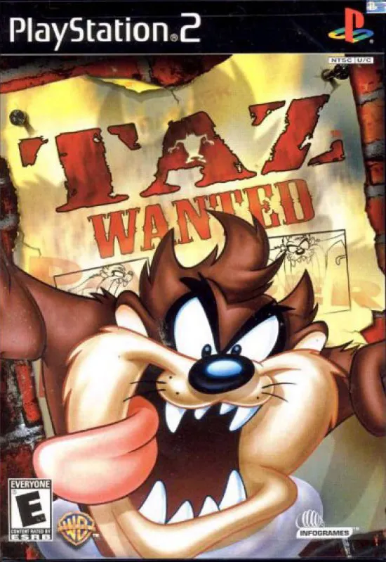 Taz Wanted box art