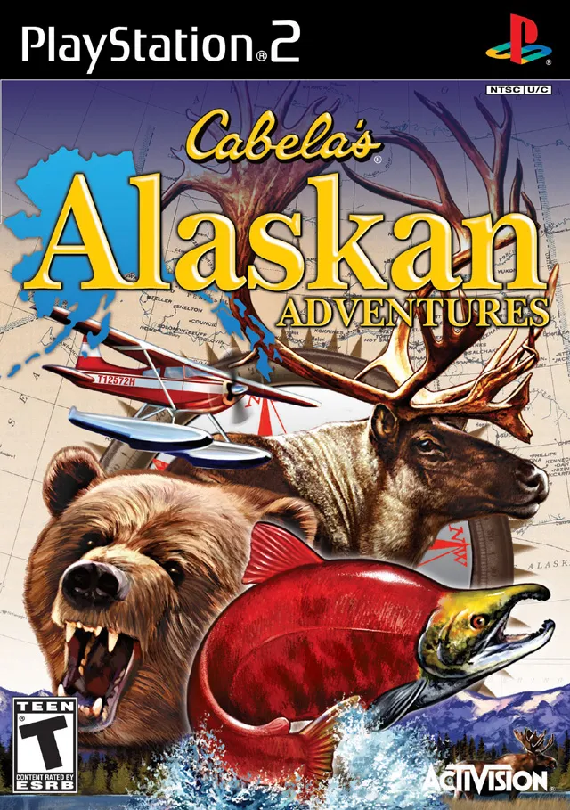 Cabela's Alaskan Adventures cover art for Sony Playstation 2