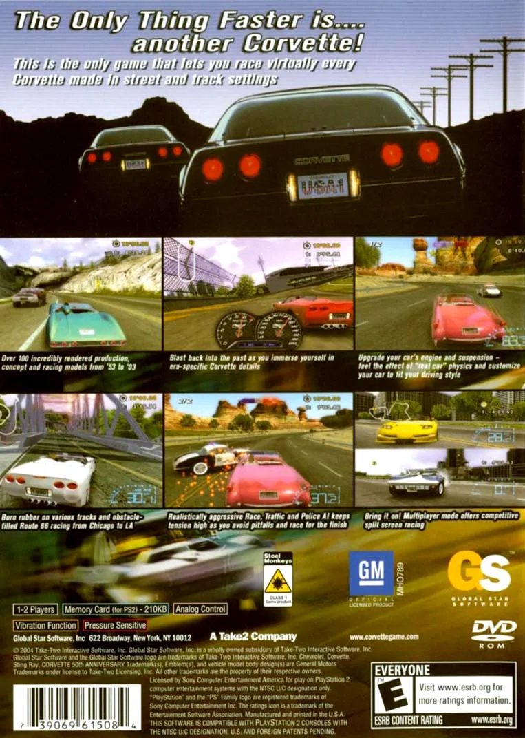 Corvette box back