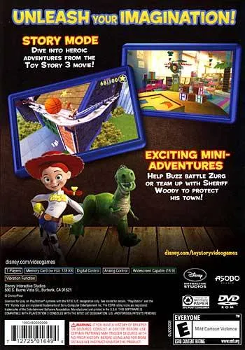 Toy Story 3 box back