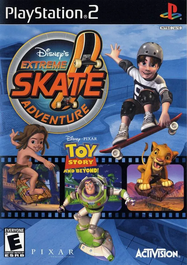Backdrop artwork for Disney's Extreme Skate Adventure