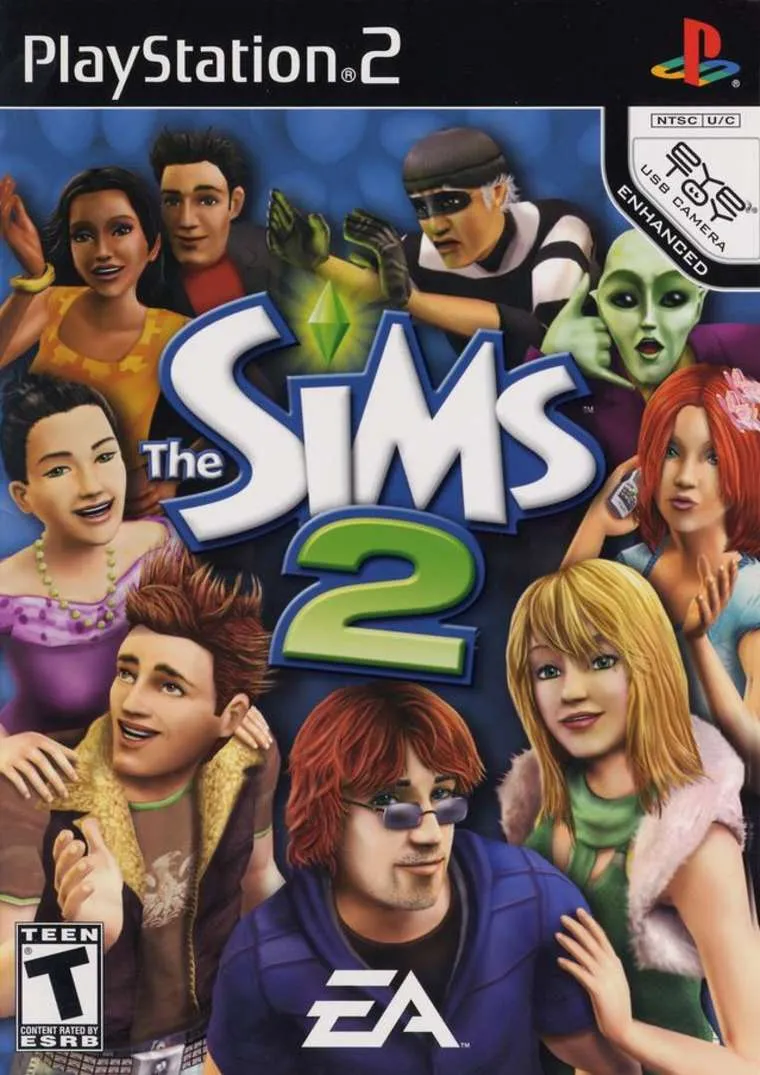 Backdrop artwork for The Sims 2
