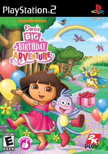 Backdrop artwork for Dora the Explorer: Dora's Big Birthday Adventure