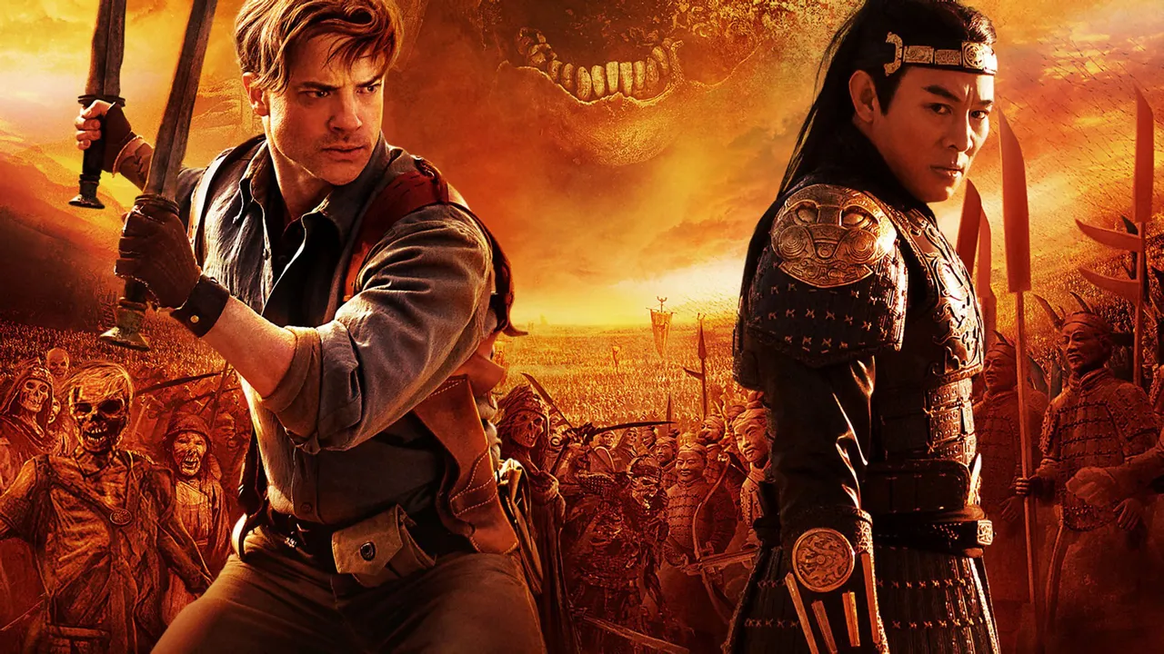 Backdrop artwork for The Mummy: Tomb of the Dragon Emperor