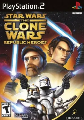 Star Wars: The Clone Wars: Republic Heroes cover art for Sony Playstation 2