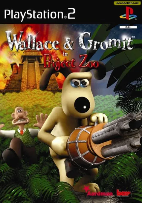 Backdrop artwork for Wallace & Gromit in Project Zoo