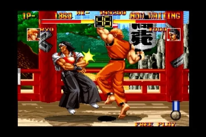 Backdrop artwork for SNK Arcade Classics Vol. 1