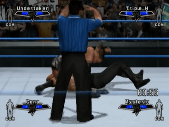 Backdrop artwork for WWE SmackDown vs. Raw 2007