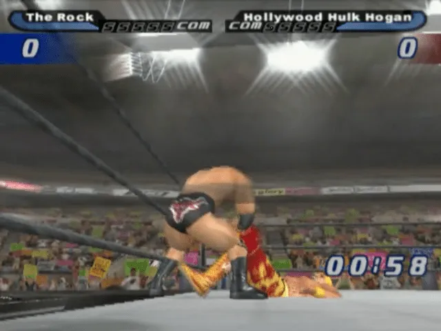 Backdrop artwork for WWE SmackDown! Shut Your Mouth