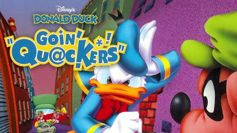 Backdrop artwork for Donald Duck: Goin' Quackers