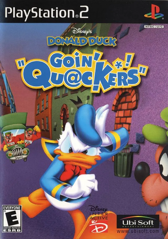 Donald Duck: Goin' Quackers box art