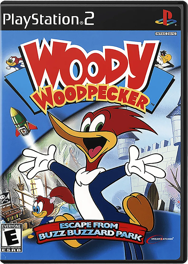 Backdrop artwork for Woody Woodpecker: Escape from Buzz Buzzard Park