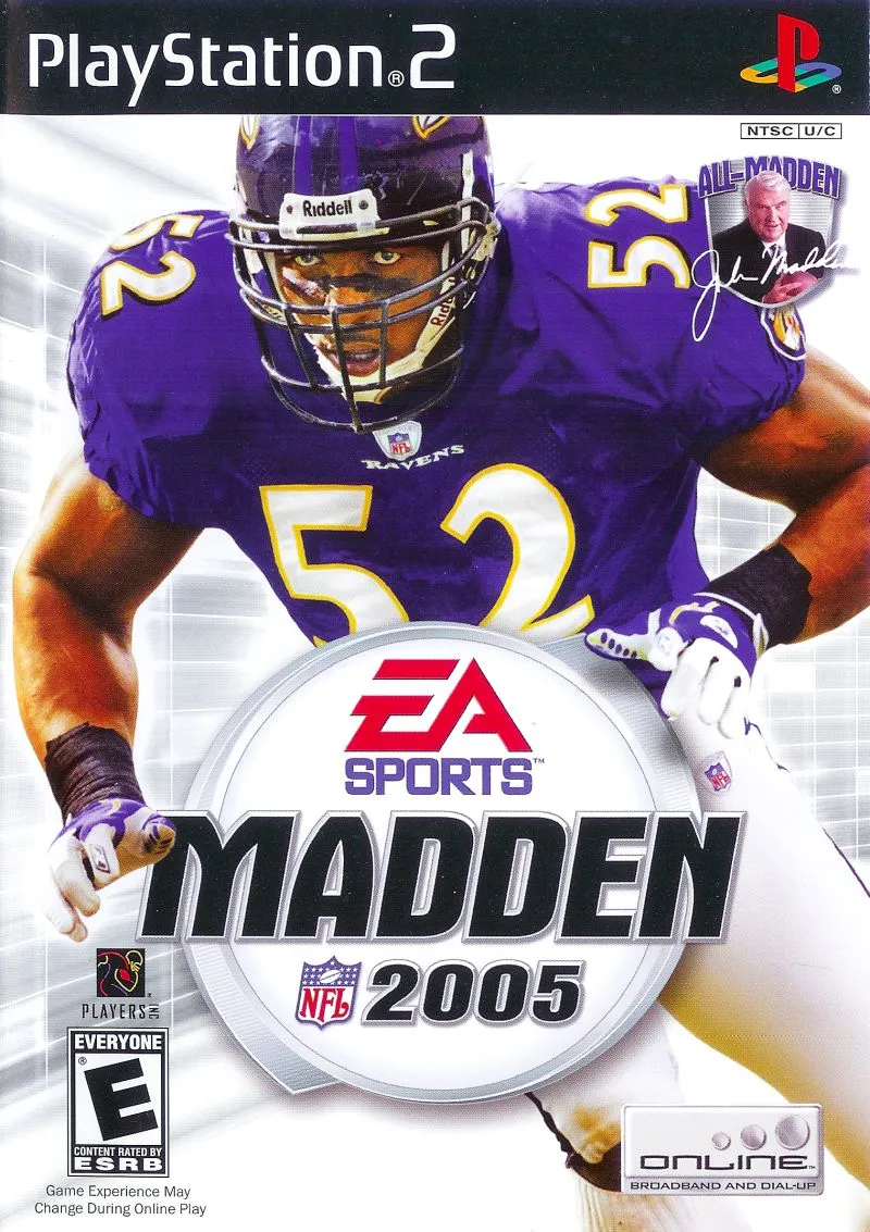Madden NFL 2005 box art