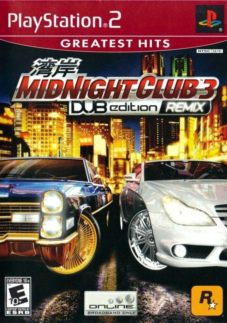 Midnight Club 3: DUB Edition Remix box art