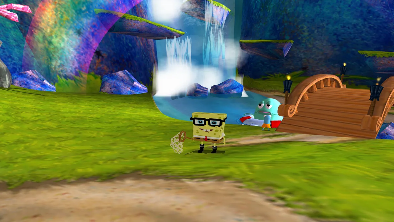 Backdrop artwork for Spongebob Squarepants: Revenge of the Flying Dutchman
