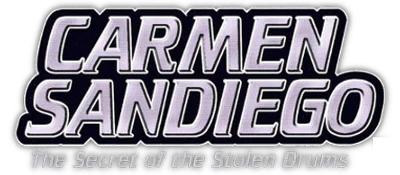 Carmen Sandiego: The Secret of the Stolen Drums logo