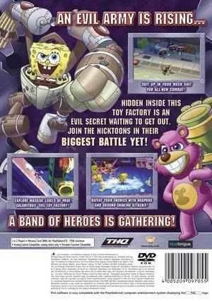 Nicktoons: Attack of the Toybots box back