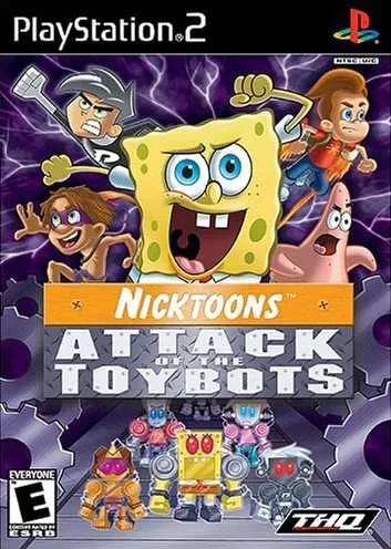 Backdrop artwork for Nicktoons: Attack of the Toybots