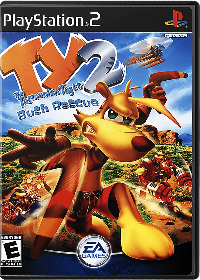 Backdrop artwork for Ty the Tasmanian Tiger 2: Bush Rescue