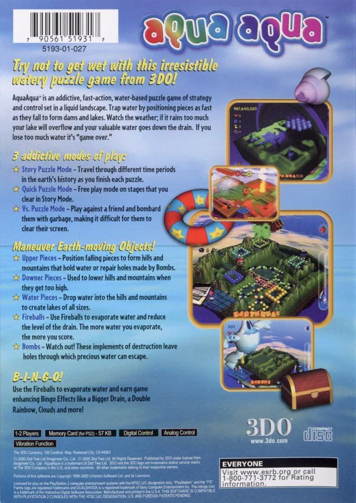 Aqua Aqua box back
