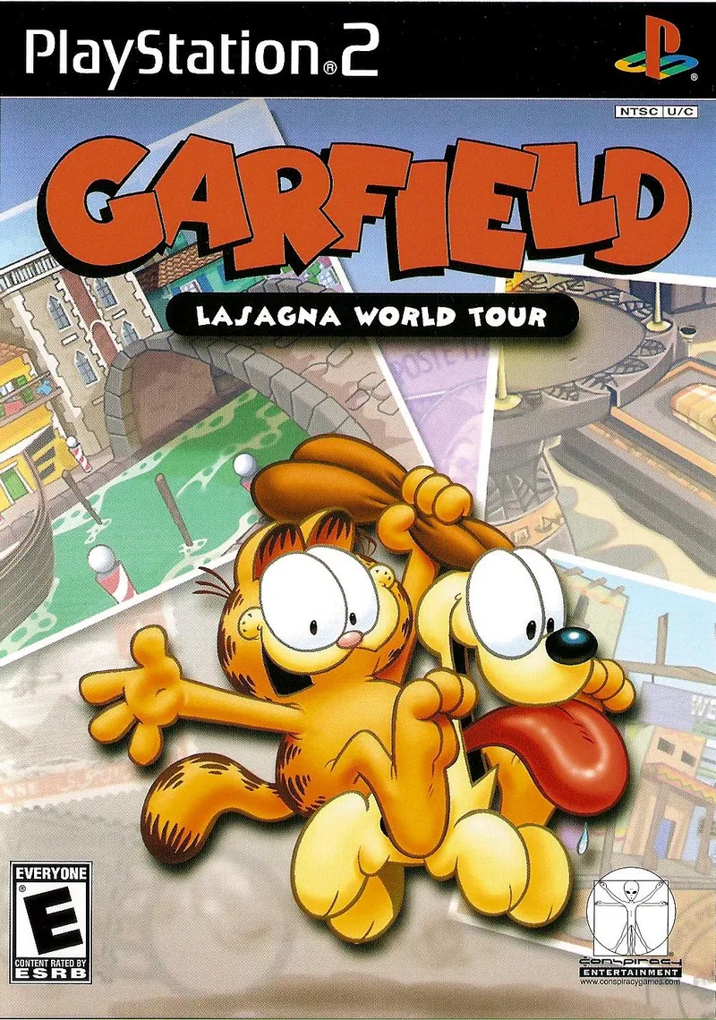 Garfield: Lasagna World Tour box art