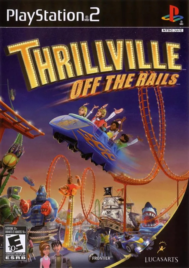 Backdrop artwork for Thrillville: Off the Rails