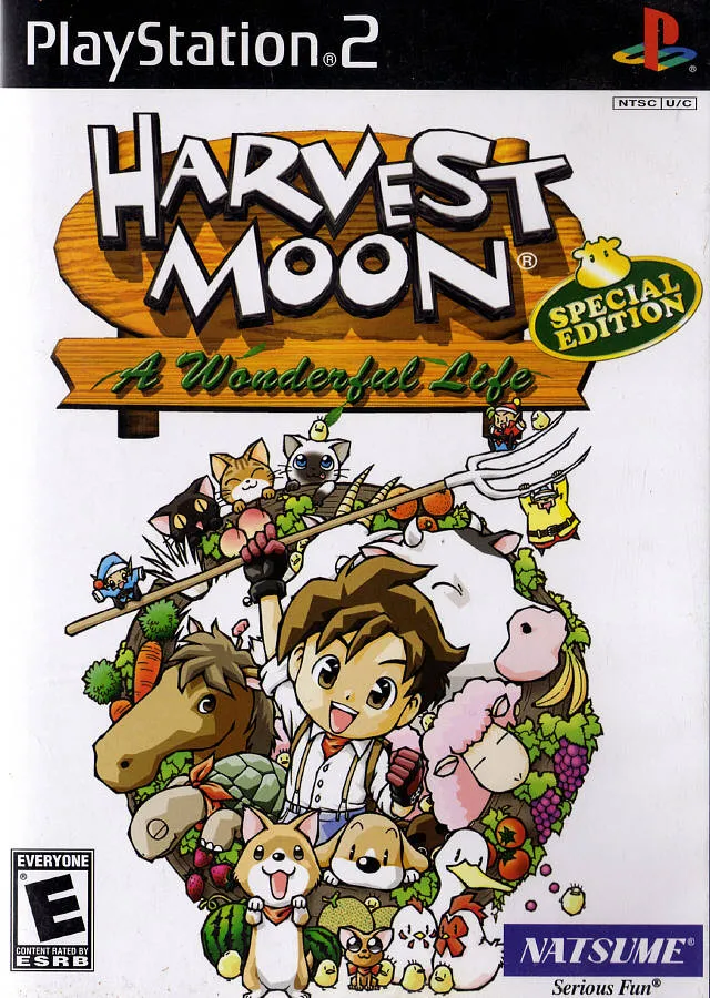 Harvest Moon: A Wonderful Life Special Edition cover art for Sony Playstation 2