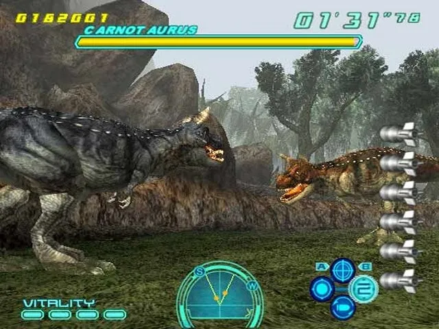 Backdrop artwork for Dino Stalker