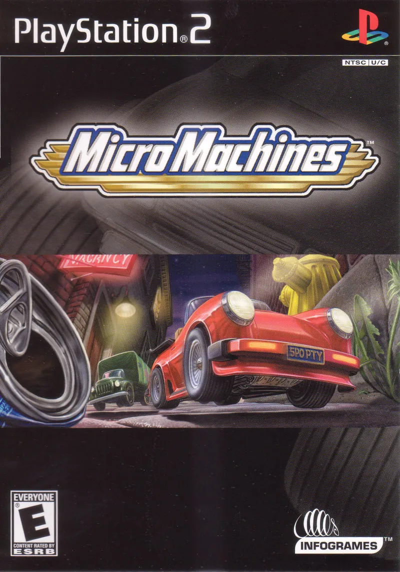 Backdrop artwork for Micro Machines