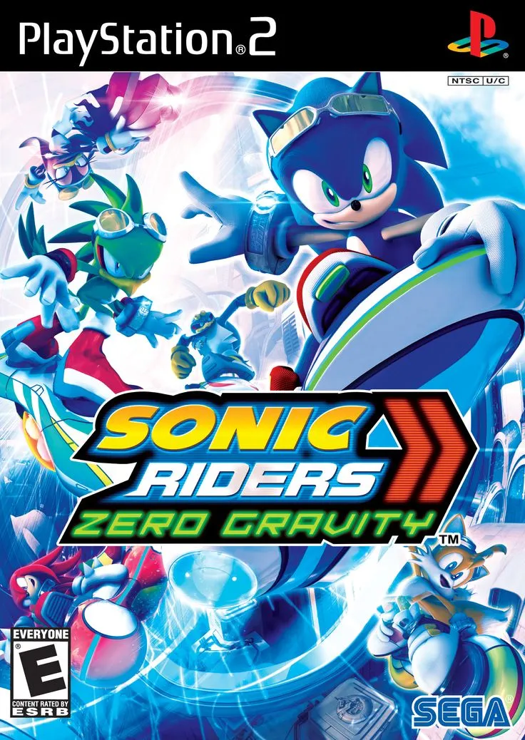 Sonic Riders: Zero Gravity box art