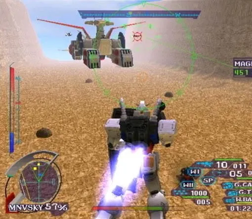 Mobile Suit Gundam: Journey to Jaburo screenshot