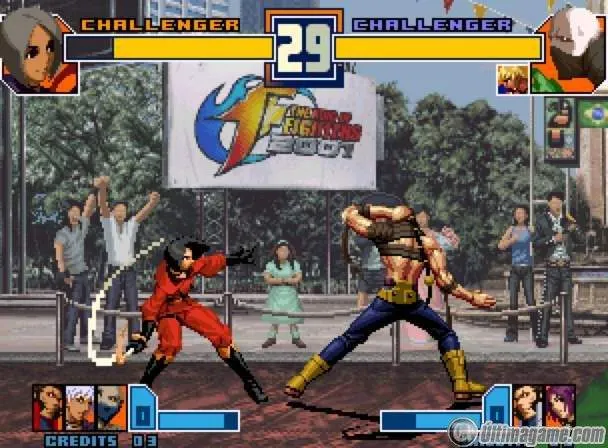 Backdrop artwork for King of Fighters 2000 & 2001