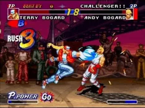 Backdrop artwork for Fatal Fury: Battle Archives Volume 1