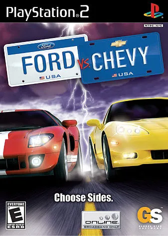 Ford vs. Chevy box art