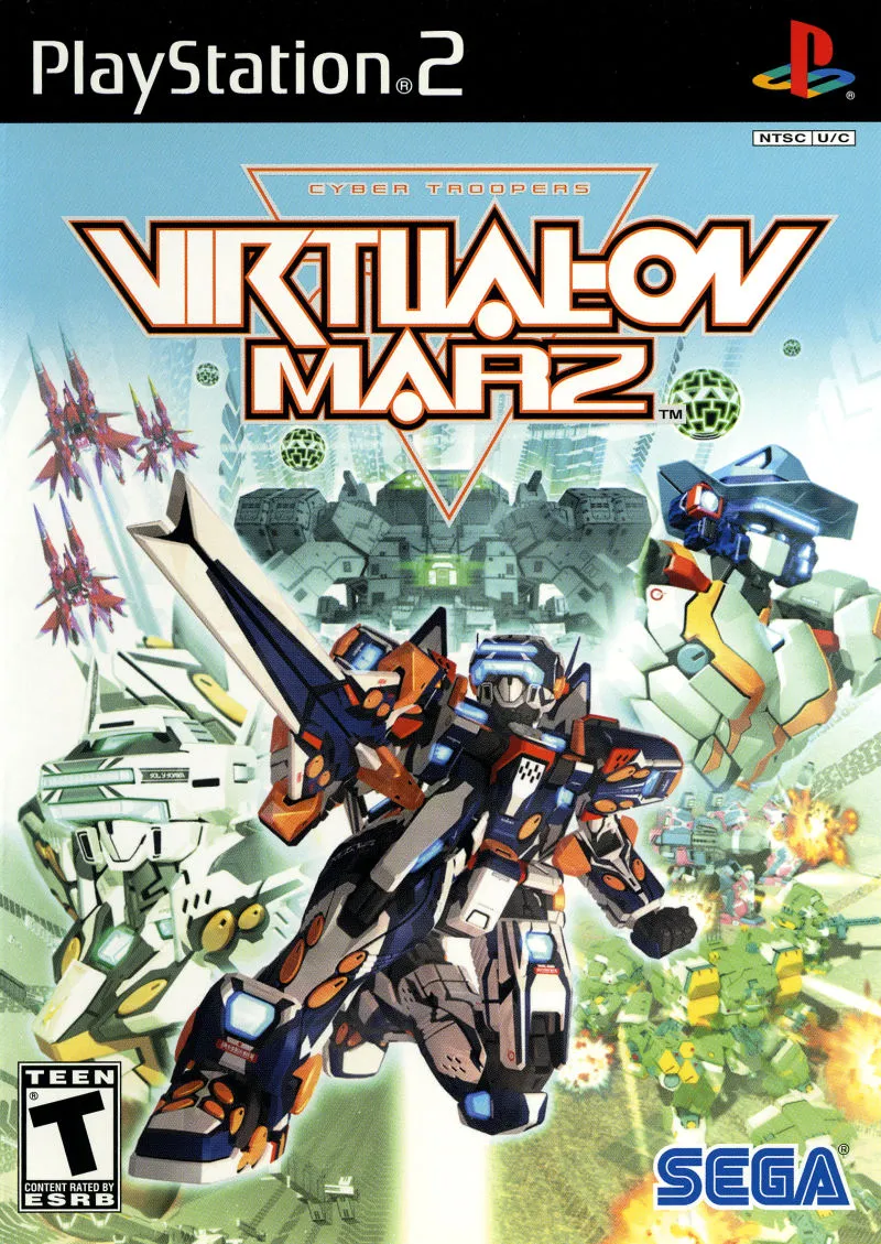 Cyber Troopers Virtual-On Marz box art