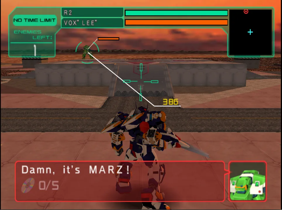 Cyber Troopers Virtual-On Marz screenshot