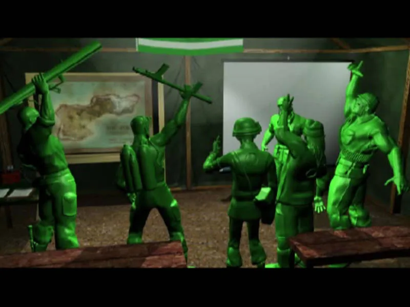 Backdrop artwork for Army Men: Sarge's Heroes 2
