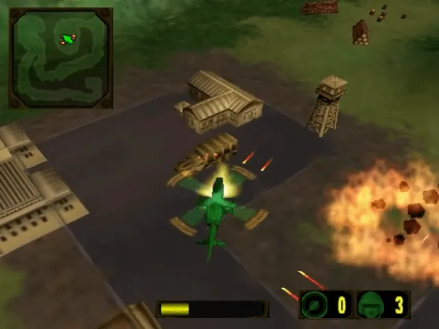Backdrop artwork for Army Men: Air Attack 2